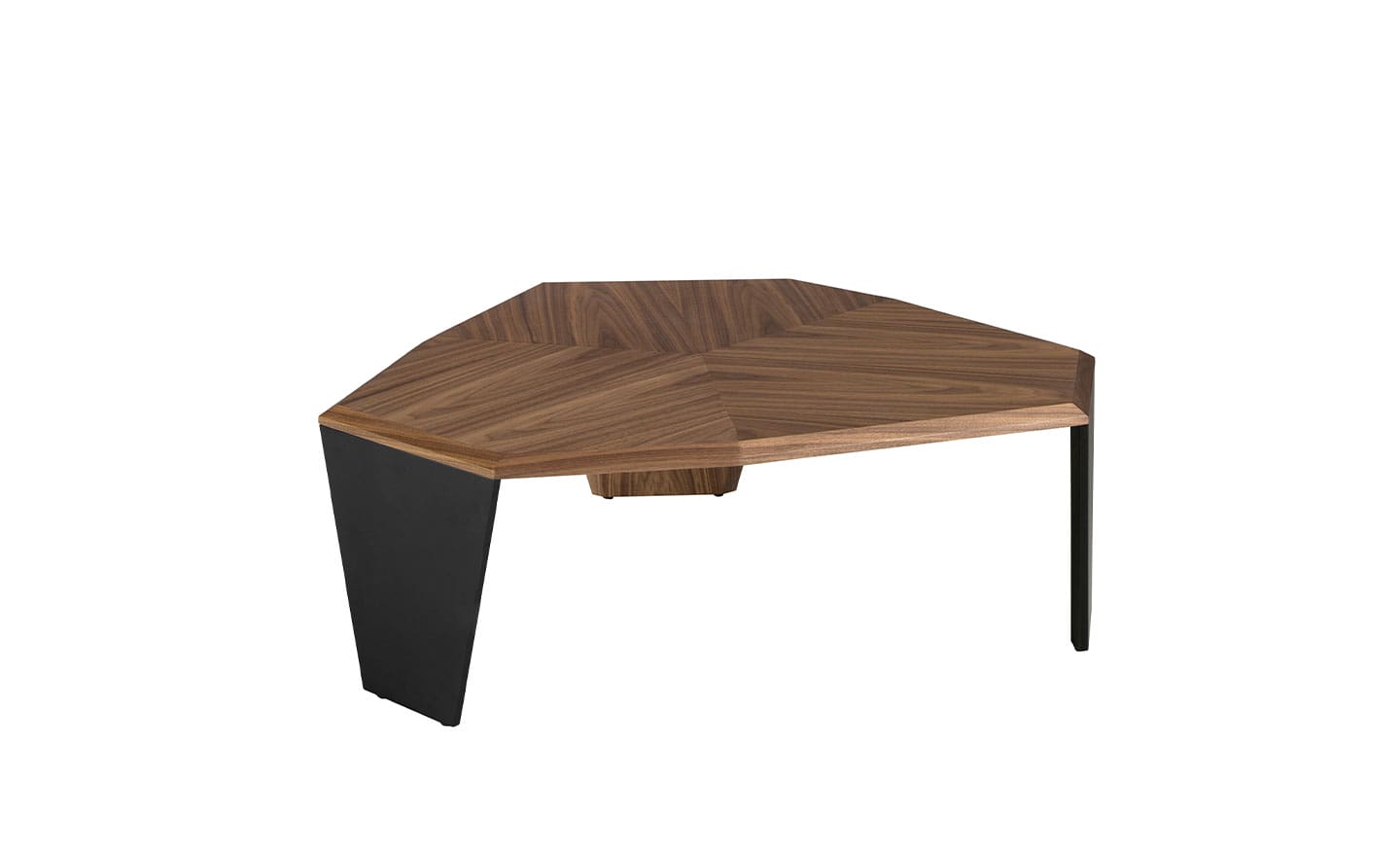 Mesa de centro assimétrica William 2136 com design moderno e original | Moveistore