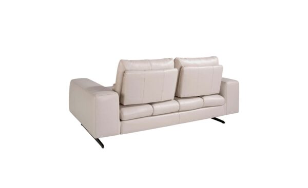 Sofá de 2 lugares em pele Casablanca 6141 com design moderno e elegante | Moveistore