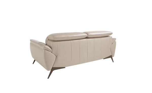 Sofá de 2 lugares em pele Eric 9131 com design moderno e elegante | Moveistore