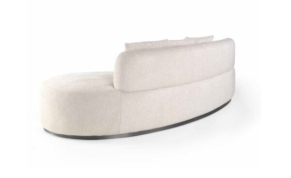 Sofá Chito XL com design arredondado e pés em metal | Moveistore