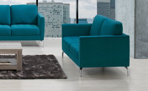 Sofá de 2 Lugares Robbie em tons neutros e design contemporâneo | Moveistore