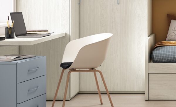 Roupeiro de Canto Sonrie 6 com prateleiras internas ajustáveis e acabamento moderno | Moveistore