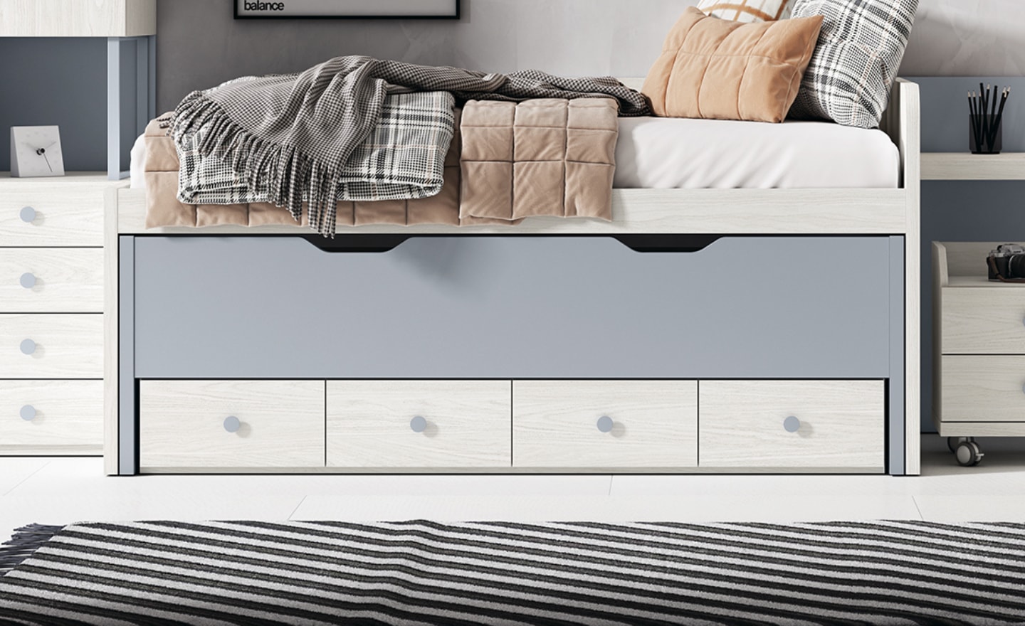 Quarto Sonrie 48 – Arrumação Completa com Estilo Juvenil