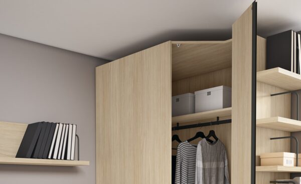 Quarto Juvenil Sonrie 54 com cama de arrasto, gavetas amplas e secretária com estantes | Moveistore