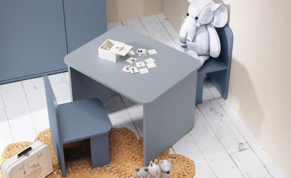 Quarto Juvenil com Beliche Sonrie 106 com cama, roupeiro e zona de brincadeira | Moveistore