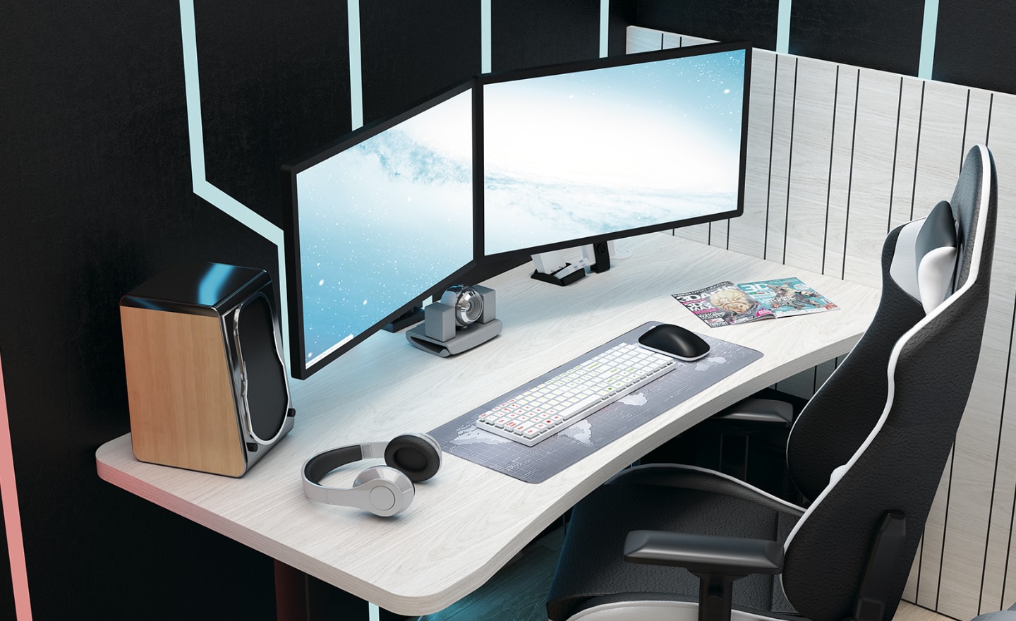 Secretária Sonrie 68 – Elevatória, Elétrica e com Design Ergonómico