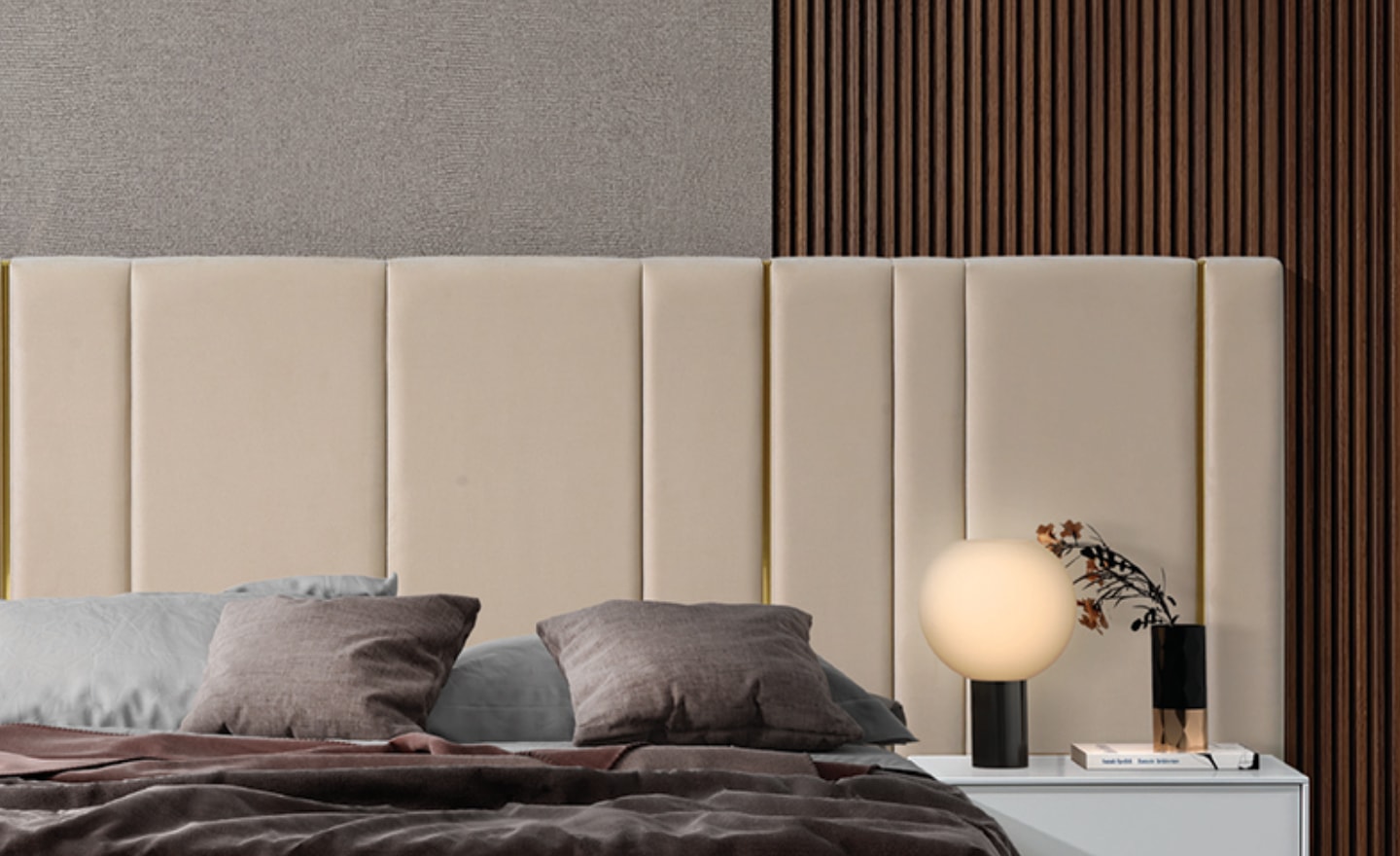 Cama de Casal Brisa – Estilo Contemporâneo com Conforto Superior