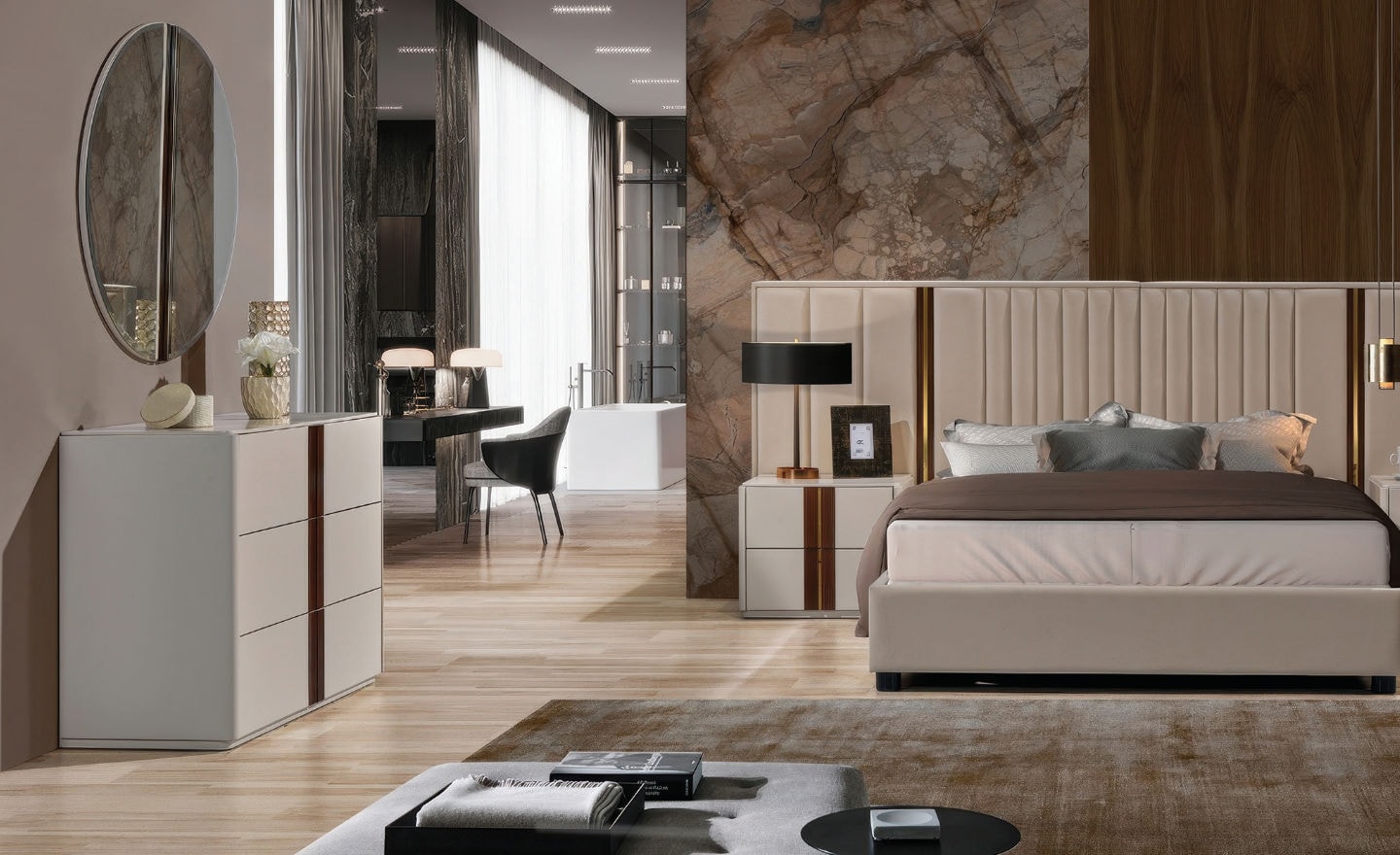 Cómoda Imperial Lux com 3 gavetas amplas e acabamento moderno | Moveistore