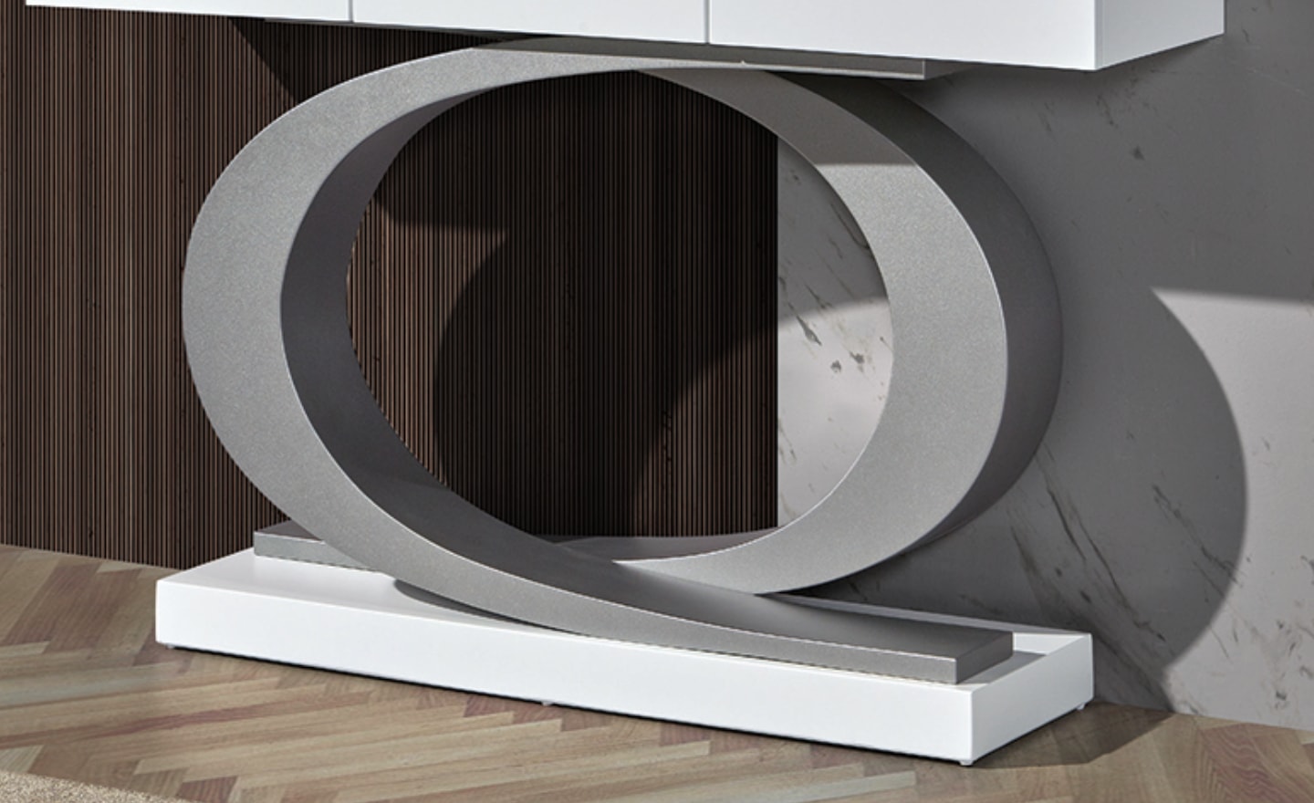 Consola Eclipse – Sofisticação e Movimento em Design Contemporâneo