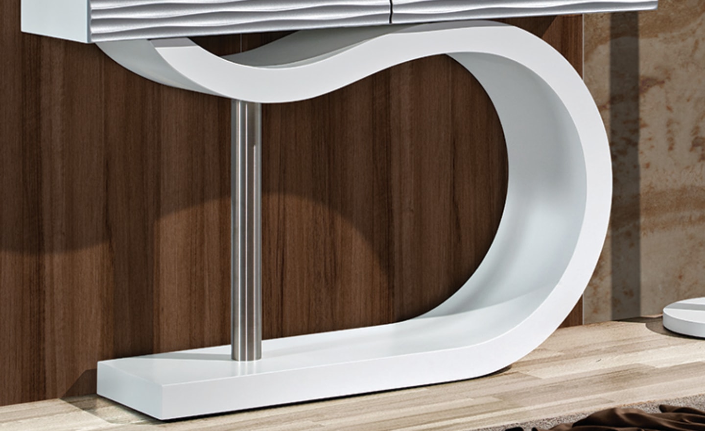 Consola Equilibrium Duo – Design Fluido e Sofisticado