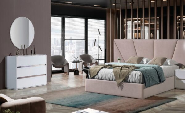 Moldura Prisma redonda com design elegante e estrutura em MDF | Moveistore