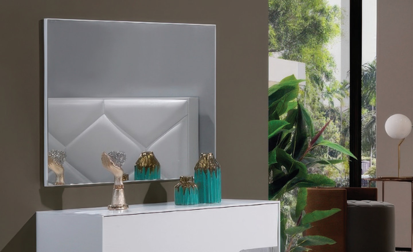 Quarto Orsay – Elegância e Geometria Contemporânea