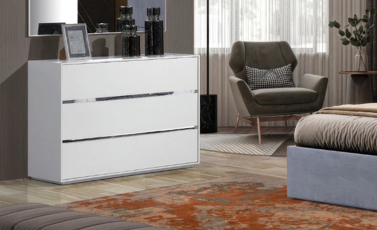 Quarto Urban – Conforto Moderno com Estilo Contemporâneo