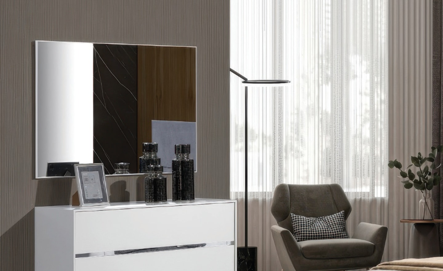 Quarto Urban – Conforto Moderno com Estilo Contemporâneo