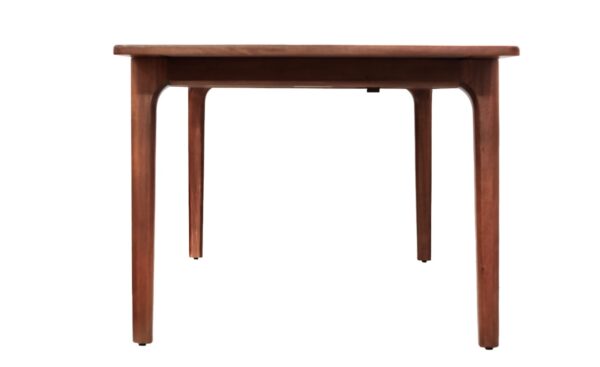 Mesa de Jantar Extensível Oporto 6110801 em madeira de mogno com tampo retangular | Moveistore