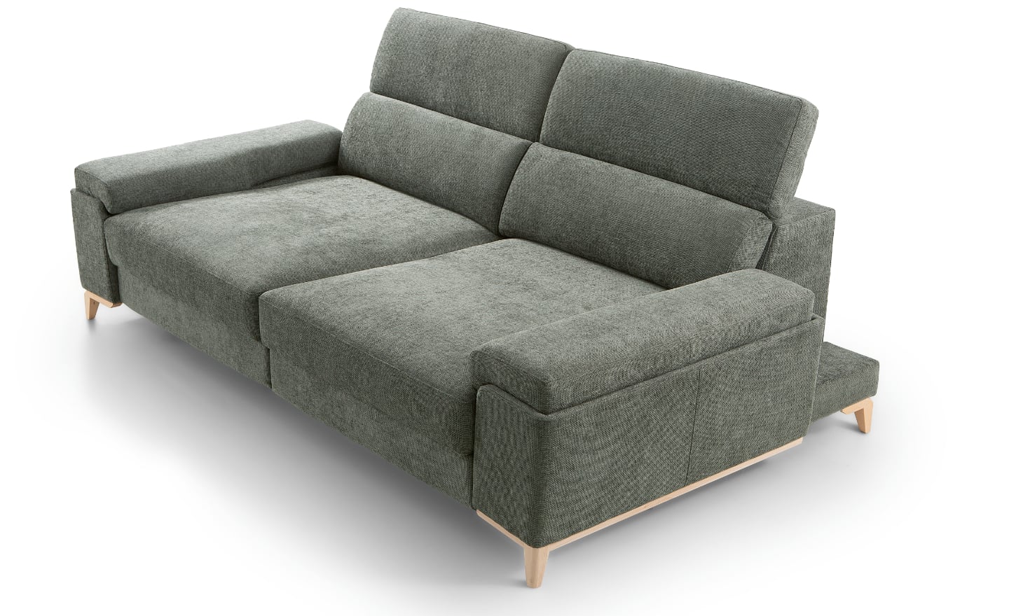 Sofá de 2 Lugares Sense com molas ensacadas e encostos ajustáveis | Moveistore