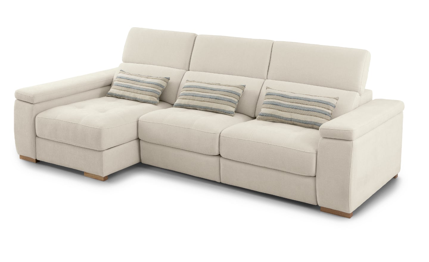 Sofá Chaise com Cama Magnum com colchão integrado e baú de arrumação | Moveistore