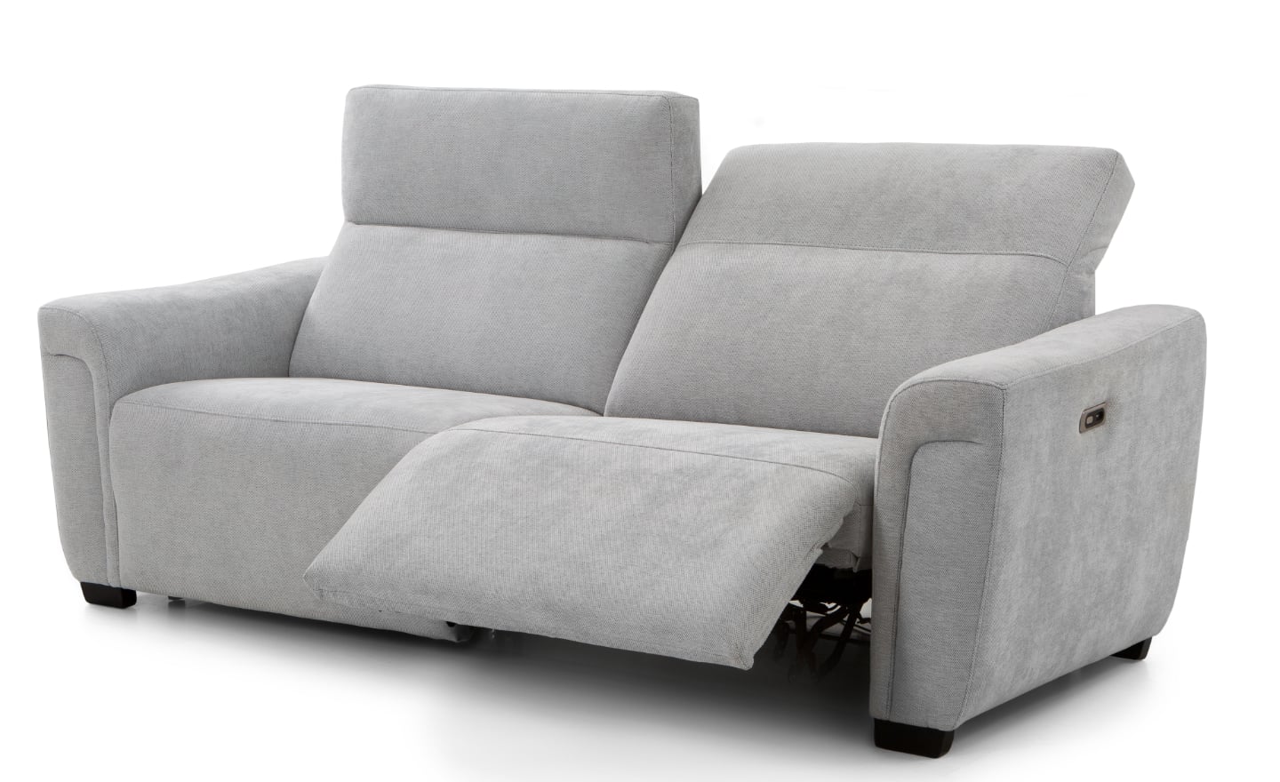 Sofá Relax 2 Lugares Tico com encostos reclináveis e entrada USB | Moveistore