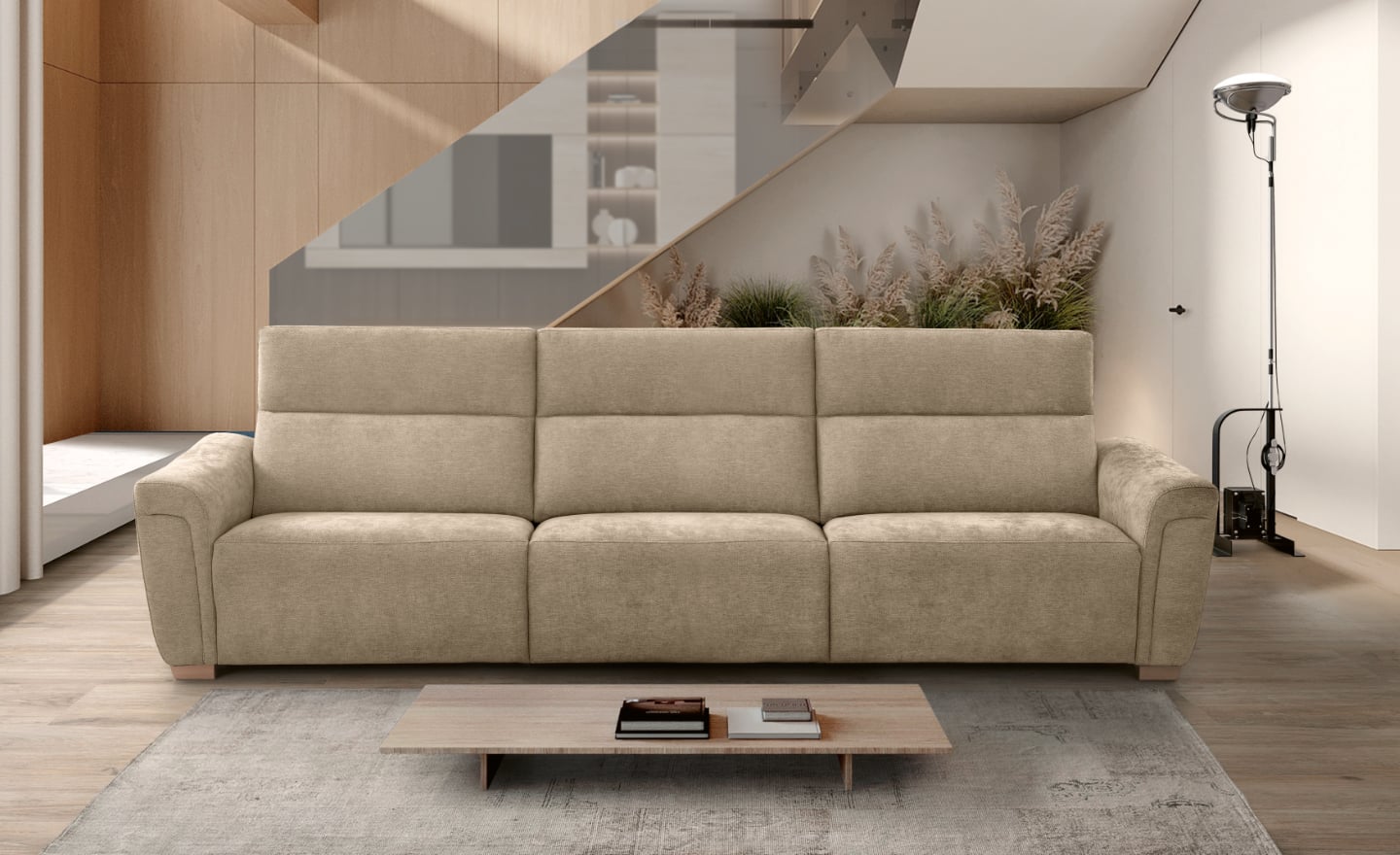 Sofá Relax 3 Lugares Tico com assentos elétricos e entrada USB | Moveistore