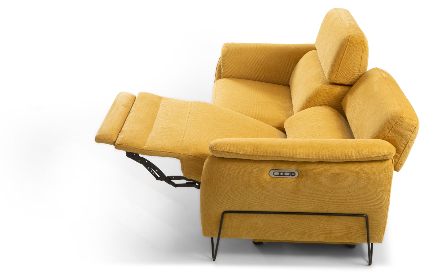 Sofá Relax Estela com relax motorizado e apoio de cabeça ajustável | Moveistore