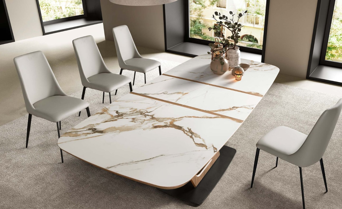 Mesa de Jantar Extensível Infinity 1161