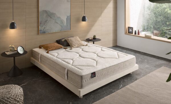 Colchão de Molas Ensacadas Alhambra com 5 zonas e viscoelástica | Moveistore