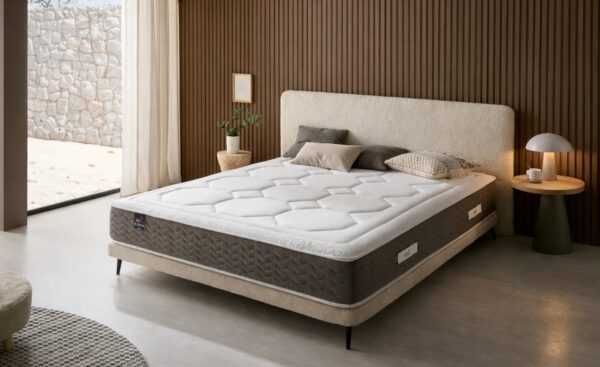 Colchão de Molas Ensacadas V85 com viscoelástica e tecido bamboo | Moveistore