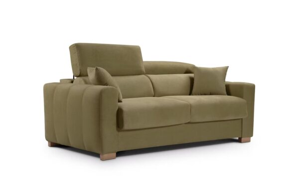 Sofá Cama Kala com encostos reclináveis e colchão Comfort de 16 cm | Moveistore