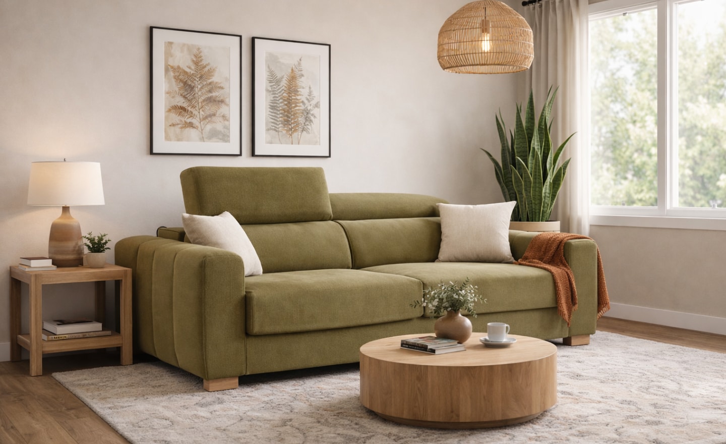 Sofá Cama Kala com encostos reclináveis e colchão Comfort de 16 cm | Moveistore