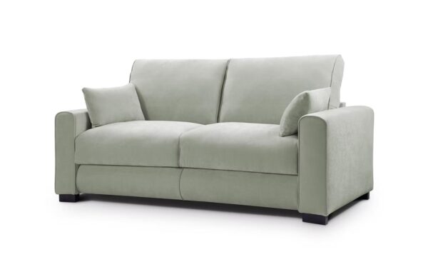 Sofá Cama Naomi com colchão 16 cm e topper e encostos reclináveis | Moveistore