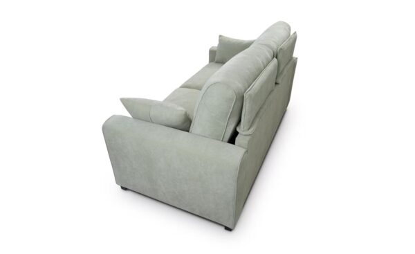 Sofá Cama Naomi com colchão 16 cm e topper e encostos reclináveis | Moveistore