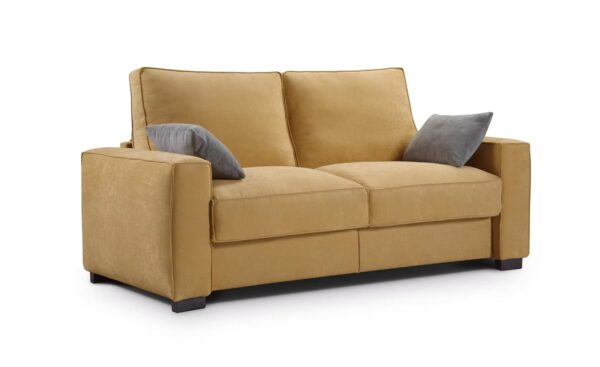 Sofá Cama Valentina com colchão de 16 cm e topper e encostos reclináveis | Moveistore