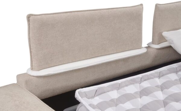 Sofá Cama Valentina com colchão de 16 cm e topper e encostos reclináveis | Moveistore