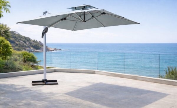 Guarda Sol Cunil Lux Guarda Sol Cunil Lux quadrado 300x300 cm com estrutura em alumínio lacado e manivela | Moveistore