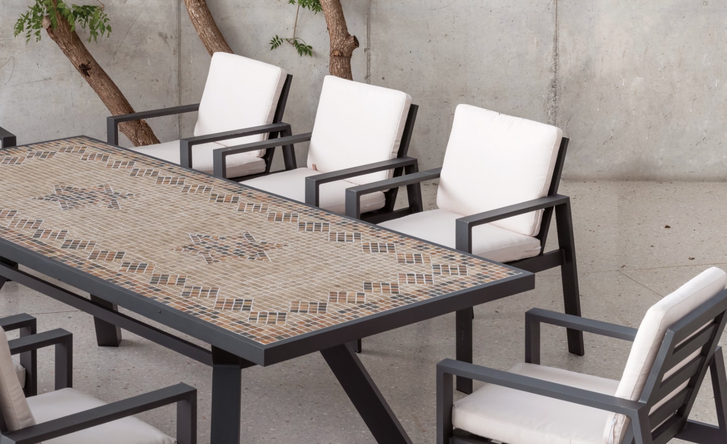 Mesa de Exterior Com Cadeiras Veneto