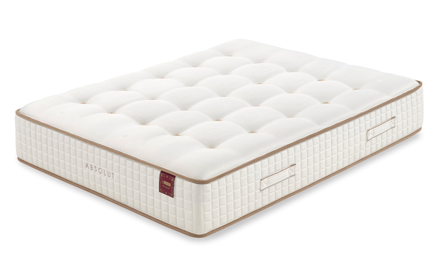 Colchão Absolut Molaflex de molas contínuas com conforto premium e tecido Damasco | Moveistore