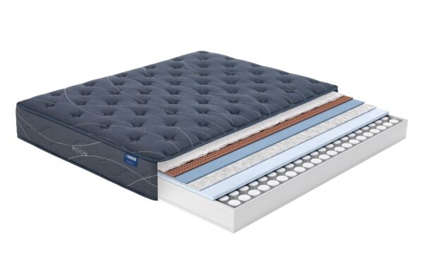 Colchão Moon Molaflex de mola ensacada com viscoelástica e independência de movimentos | Moveistore