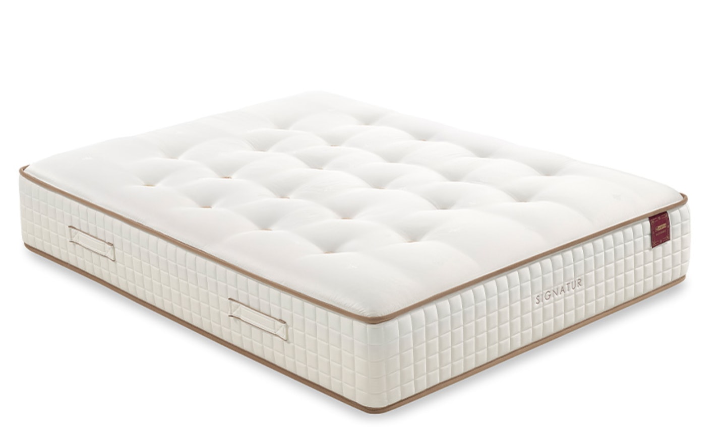 Colchão Signatur Molaflex de molas ensacadas com conforto premium e tecido Damasco | Moveistore