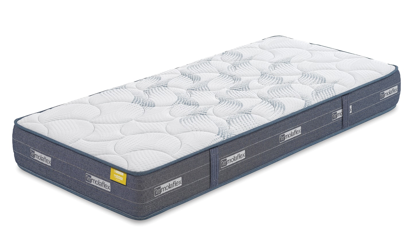 Colchão Young Molaflex de mola contínua com firmeza Firm e tecido Stretch | Moveistore